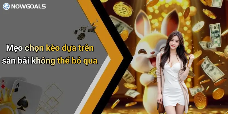 Mẹo chọn kèo dựa trên sân bãi không thể bỏ qua