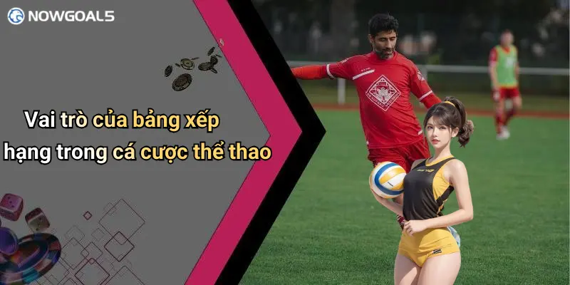 Vai trò của bảng xếp hạng trong cá cược thể thao