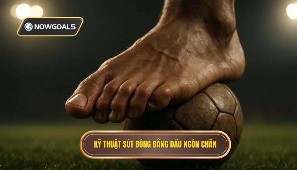 Kỹ thuật sút bóng bằng đầu ngón chân