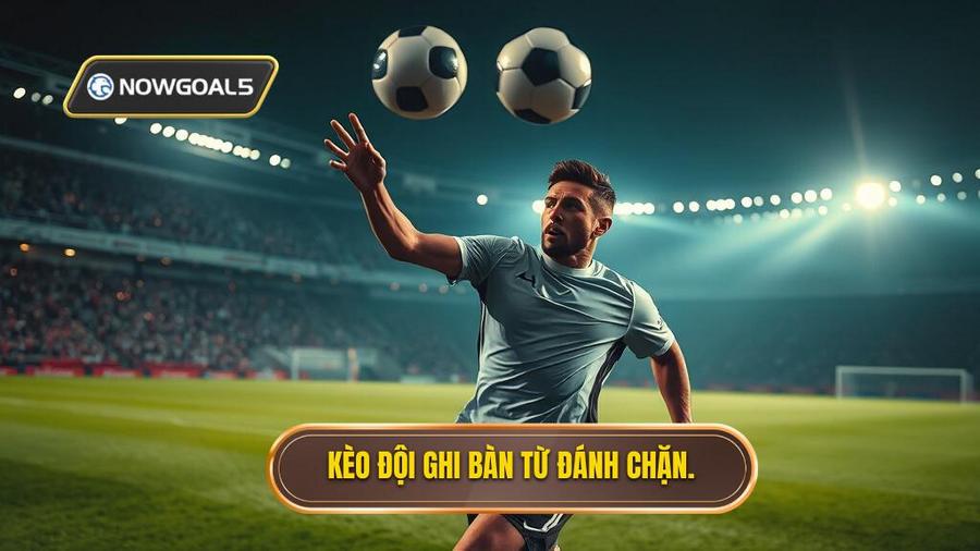 1. Kèo đội ghi bàn từ đánh chặn.