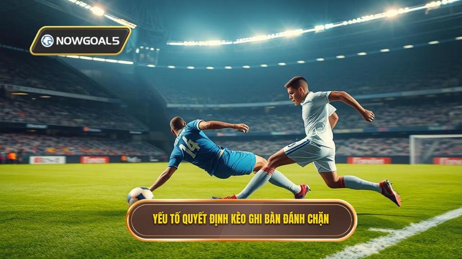 2. Yếu tố quyết định kèo ghi bàn đánh chặn