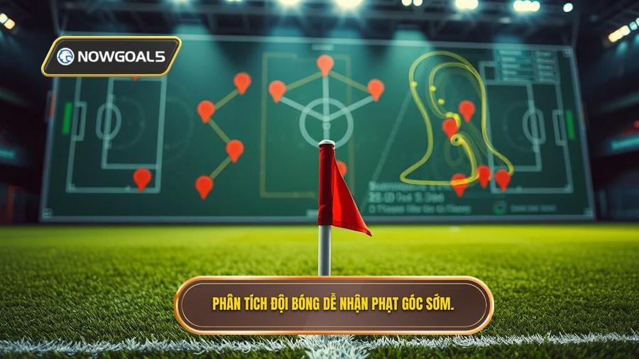 3. Phân tích đội bóng dễ nhận phạt góc sớm.