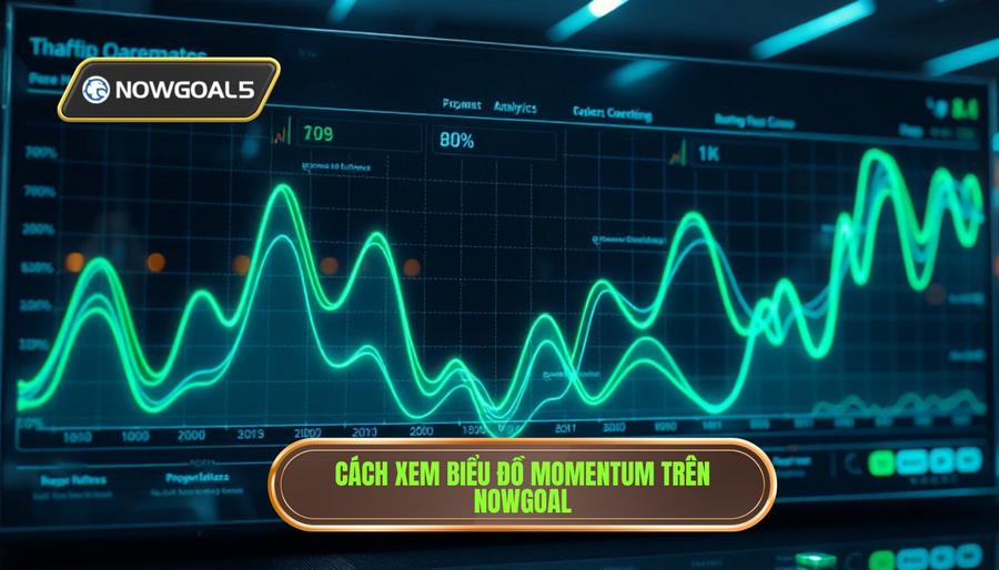 Cách xem và phân tích biểu đồ momentum trên NOWGOAL